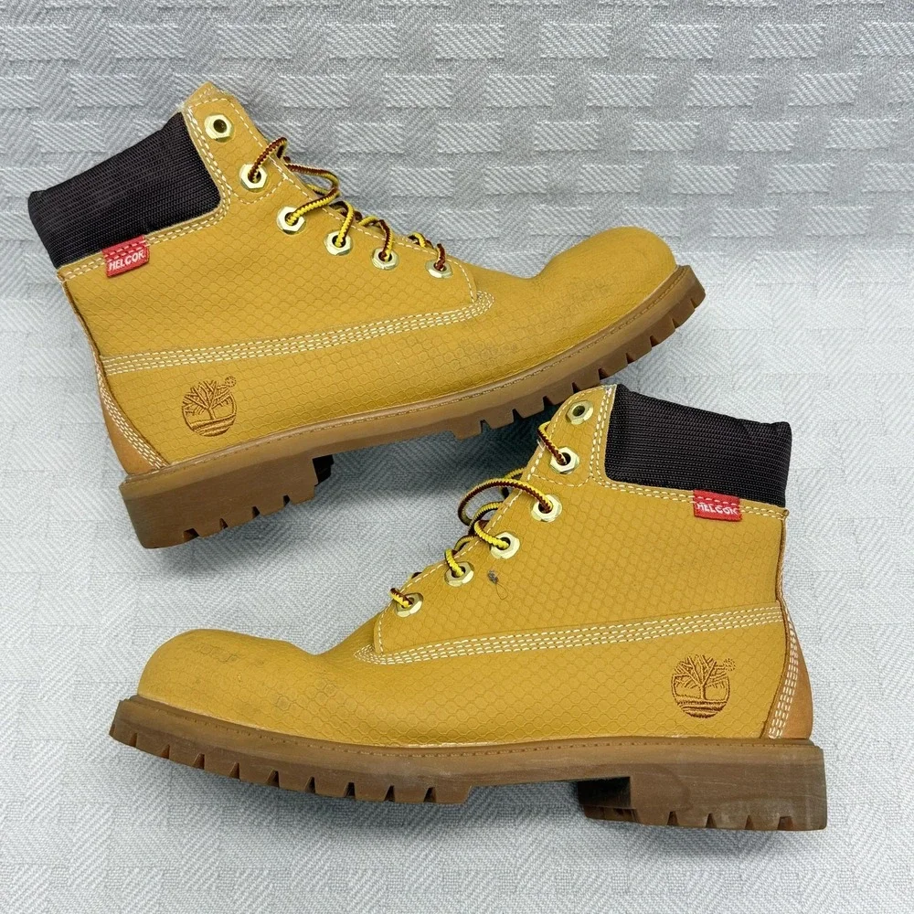 Timberland 6596R‎ 3701 Boys Boot Size 6 Yellow Walking